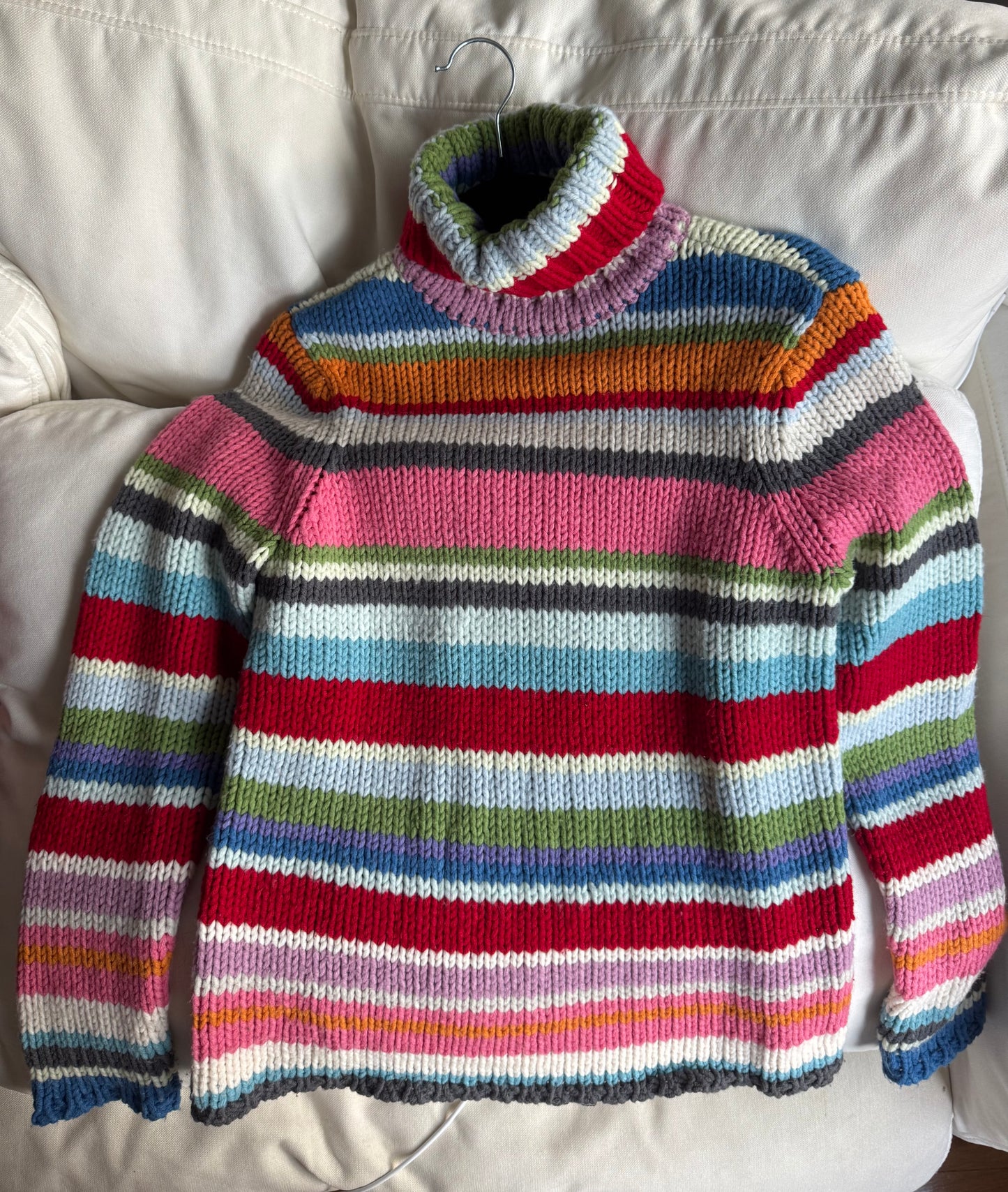 The Gap Striped Chunk Holiday Turtleneck