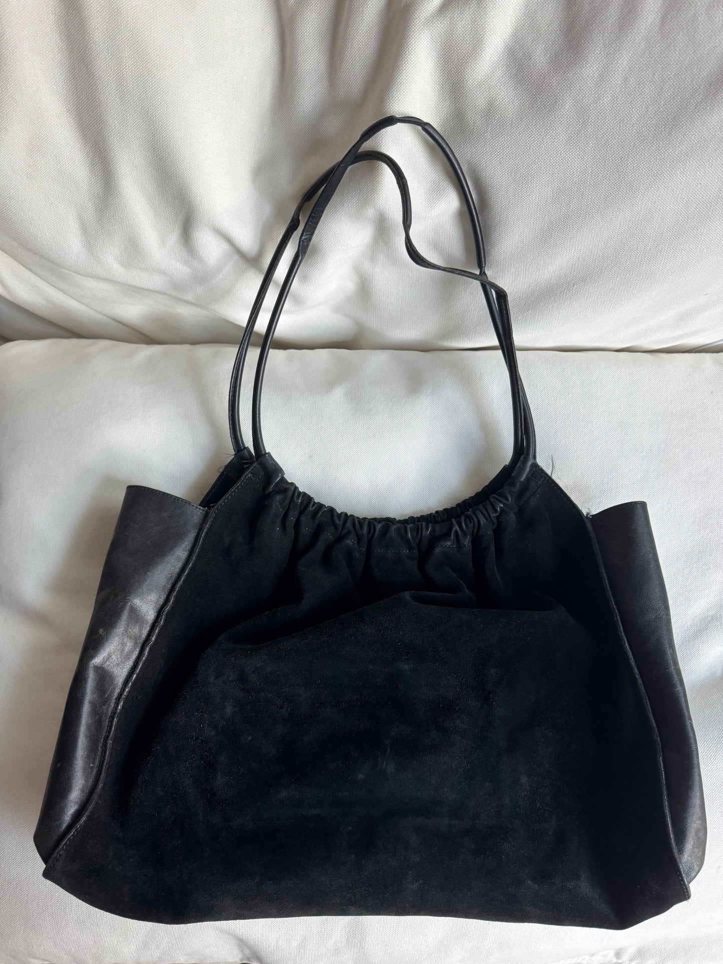 Tom Ford Era Gucci Suede Bag