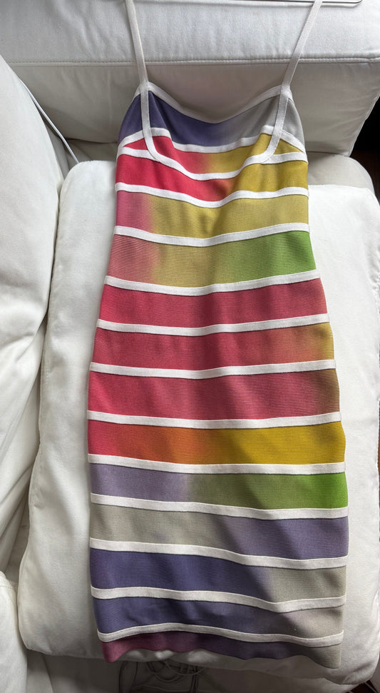 Hervé Léger Rainbow Dress